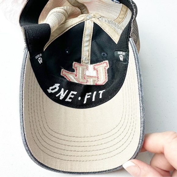 Kentucky Wildcats One Fit Distressed Denim American Flag Baseball Hat - Picture 8 of 10